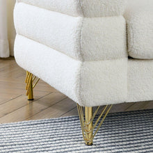 Carregar imagem no visualizador da galeria, 3-seater + 3-seater Combination sofa.White teddy(Ivory)

