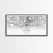 Carregar imagem no visualizador da galeria, Atlanta Street Map, Georgia Map, Map Print, Modern Art, Wall Art, Canvas Print, Housewarming Gift, Above Bed Prints, Wall Prints
