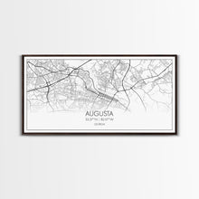Carregar imagem no visualizador da galeria, Augusta Street Map, Georgia Map, Map Print, Modern Art, Wall Art, Canvas Print, Farmhouse Décor, College Dorm Décor, Teacher Gift, Prints
