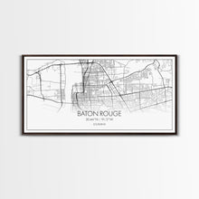 Load image into Gallery viewer, Baton Rouge Street Map, Louisiana Map, Map Print, Modern Art, Wall Art, Canvas Print, Realtor Gift, Wall Art Above Bed, Home Wall Décor
