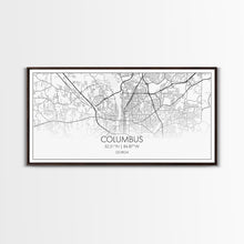 Cargar imagen en el visor de la galería, Columbus Street Map, Georgia Map, Map Print, Modern Art, Wall Art, Canvas Art, Couple Wall Décor, Bedroom Décor Man, Appreciation Gift
