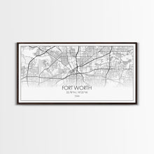 Load image into Gallery viewer, Fort Worth Map, Texas Map, Map Art, Minimalist Art, Wall Art, Canvas Art, Lake House Décor, RV Wall Décor, Birthday Gift, Office Wall Print
