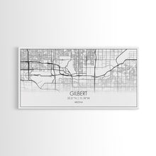 Load image into Gallery viewer, Gilbert City Map, Arizona Map, Map Art, Minimalist Art, Wall Art, Canvas Art, Lake House Décor, Ranch House Décor, Dorm Wall Décor, Home Art
