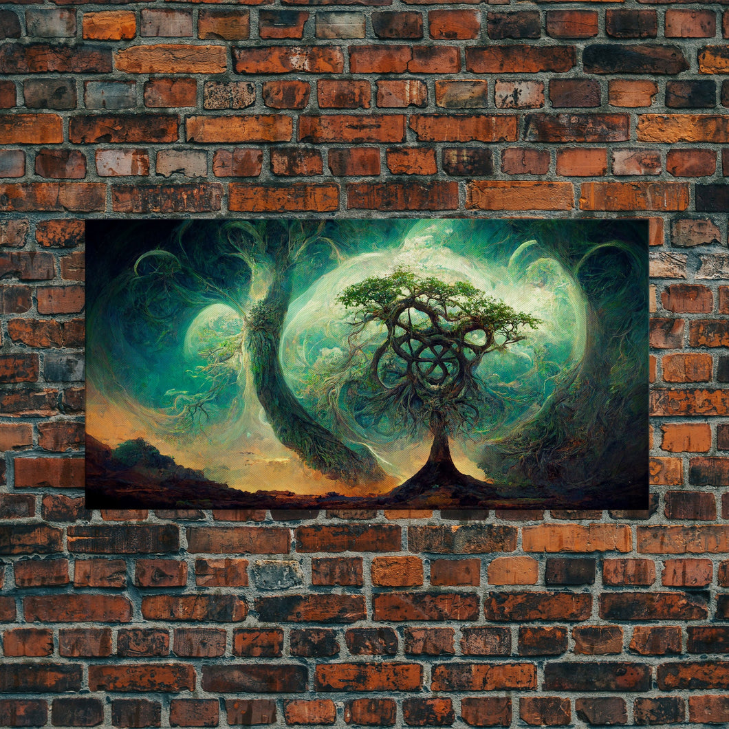 Gaia, norse mythology, canvas print, high fantasy art