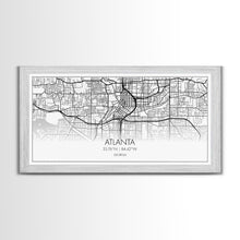 Carregar imagem no visualizador da galeria, Atlanta Street Map, Georgia Map, Map Print, Modern Art, Wall Art, Canvas Print, Housewarming Gift, Above Bed Prints, Wall Prints

