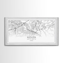 Carregar imagem no visualizador da galeria, Augusta Street Map, Georgia Map, Map Print, Modern Art, Wall Art, Canvas Print, Farmhouse Décor, College Dorm Décor, Teacher Gift, Prints
