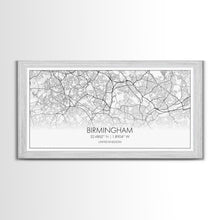Carregar imagem no visualizador da galeria, Birmingham Street Map, United Kingdom Map, Map Print, Modern Art, Wall Art, Canvas Art, Grandma Gifts, Dorm Décor, Office Wall Art, Prints
