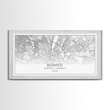 Carregar imagem no visualizador da galeria, Budapest Street Map, Hungary Map, Map Print, Modern Art, Wall Art, Canvas Art, Moving Gifts, Gift For New Home, Guest Room Decor, Prints
