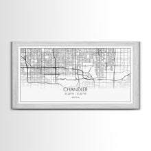Cargar imagen en el visor de la galería, Chandler Street Map, Arizona Map, Map Print, Modern Art, Wall Art, Canvas Art, Office Décor, Prints Wall Art, Farmhouse Prints, Room Décor
