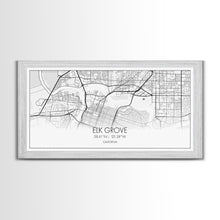 Load image into Gallery viewer, Elk Grove Street Map, California Map, Map Art, Minimalist Art, Wall Art, Canvas Art, Trendy Décor, Gift For Friend, Couple Wall Décor

