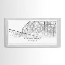 Load image into Gallery viewer, Fort Lauderdale Map, Florida Map, Map Art, Minimalist Art, Wall Art, Canvas Art, Gift For Newlyweds, Boys Room, Billiard Room Décor, Prints
