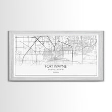 Load image into Gallery viewer, Fort Wayne Map, Nevada Map, Map Art, Minimalist Art, Wall Art, Canvas Art, Moving Gifts, Pool Room Décor, Bar Wall Art, Rustic Home Décor
