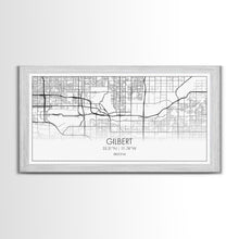 Load image into Gallery viewer, Gilbert City Map, Arizona Map, Map Art, Minimalist Art, Wall Art, Canvas Art, Lake House Décor, Ranch House Décor, Dorm Wall Décor, Home Art
