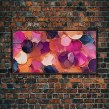 Cargar imagen en el visor de la galería, Colorful Print, Vibrant Abstract Wall Art, Panoramic Art, Wall Art, Canvas Art, Landscape Art, Living Room Prints, Retirement Gifts, Prints
