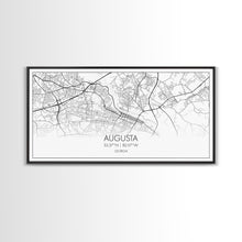 Carregar imagem no visualizador da galeria, Augusta Street Map, Georgia Map, Map Print, Modern Art, Wall Art, Canvas Print, Farmhouse Décor, College Dorm Décor, Teacher Gift, Prints

