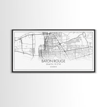 Load image into Gallery viewer, Baton Rouge Street Map, Louisiana Map, Map Print, Modern Art, Wall Art, Canvas Print, Realtor Gift, Wall Art Above Bed, Home Wall Décor
