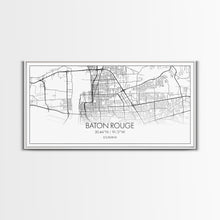 Load image into Gallery viewer, Baton Rouge Street Map, Louisiana Map, Map Print, Modern Art, Wall Art, Canvas Print, Realtor Gift, Wall Art Above Bed, Home Wall Décor
