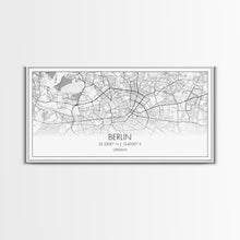 Load image into Gallery viewer, Berlin Street Map, Germany Map, Map Print, Modern Art, Wall Art, Canvas Print, Gift For New Home, Couples Décor, Minimalist Wall Art
