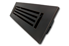 Load image into Gallery viewer, Cast Aluminum Linear Bar Vent Covers - Oxidized Bronze
