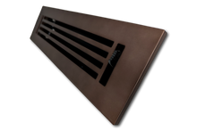 Load image into Gallery viewer, Cast Aluminum Linear Bar Vent Covers - Oil Rubbed Bronze
