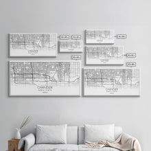 Cargar imagen en el visor de la galería, Chandler Street Map, Arizona Map, Map Print, Modern Art, Wall Art, Canvas Art, Office Décor, Prints Wall Art, Farmhouse Prints, Room Décor
