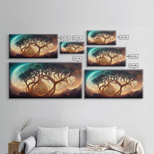 Load image into Gallery viewer, Gaia, norse mythology, canvas print, high fantasy art
