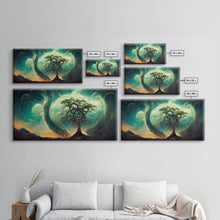 Load image into Gallery viewer, Gaia, norse mythology, canvas print, high fantasy art
