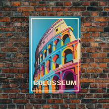 Cargar imagen en el visor de la galería, Colosseum, Rome Wall Art, Italy Travel Poster, Europe Wall Art, Travel Wall Print, Travel Poster, Travel Wall Art, Canvas Wall Print
