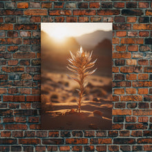 Load image into Gallery viewer, Giant Andersonia, Desert Art, Plant Art, Canvas Print, Wall Hanging, Portrait Art, Business Gift, College Dorm Decor, Minimalist Prints
