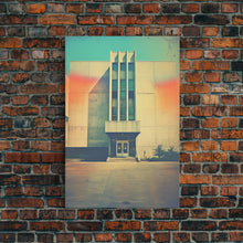 Carregar imagem no visualizador da galeria, Architecture  Art, Architecture Print, Urban Art, Fine Art Print, Minimalist Art, Canvas Print, Wall Hanging Portrait Art, Office Wall Decor
