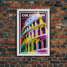 Cargar imagen en el visor de la galería, Colosseum, Rome Wall Art, Italy Travel Poster, Europe Wall Art, Travel Wall Print, Travel Poster, Travel Wall Art, Canvas Wall Print
