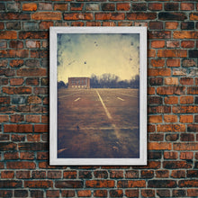 Carregar imagem no visualizador da galeria, Football Field, Football Wall Art, Sports Wall Art, Canvas Print, Wall Hanging, Portrait Art, Man Cave Art, Teacher Gift, Apartment Wall Art
