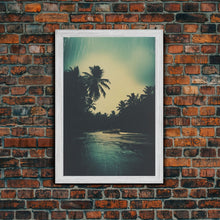 Load image into Gallery viewer, Boat Wall Art, Nautical Wall Art, Canvas Print, Wall Hanging, Portrait Art, Ocean Wall Art, Tropical Wall Art, New Home Gift, Modern Prints
