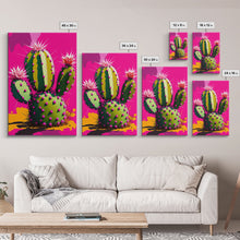 Carregar imagem no visualizador da galeria, Cactus Print - Cactus Wall Art - Cactus Decor - Modern Desert Print - Southwestern Decor - Cactus Decor -  Bright Wall Art - Pop Art Style
