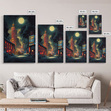 Load image into Gallery viewer, Early 20th century NYC wall art, canvas print, historic New York City wall art
