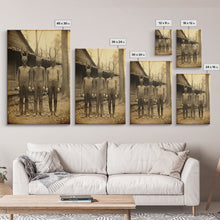 Load image into Gallery viewer, Creepy Wall Art, Dark Fantasy Art, Dark Wall Art, Spooky Art, Gothic Wall Art, Canvas Print, Wall Art, Vertical Print, Horror Decor
