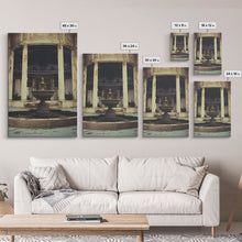 Carregar imagem no visualizador da galeria, Abandoned House, Haunted House, Halloween Wall Art, Canvas Print, Wall Hanging, Portrait Art, Horror Home Decor, Spooky Art Print, Dark Art

