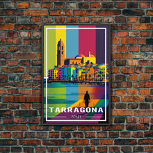 Load image into Gallery viewer, Tarragona Wall Art, Spain Poster, Catalonia Wall Art, Europe Art Print, Travel Wall Print, Travel Poster, Travel Wall Art, Canvas Wall Print
