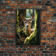 Load image into Gallery viewer, Deer Wall Art, Animal Wall Art, Wildlife Art, Canvas Print, Wall Art, Vertical Art, Country Home Decor, New Home Gift Ideas, RV Wall Decor
