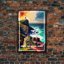 Carregar imagem no visualizador da galeria, Cape Of Good Hope, Hungary, European Wall Art, Lighthouse, Travel Wall Print, Travel Poster, Travel Wall Art, Canvas Wall Print
