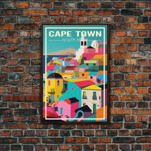 Carregar imagem no visualizador da galeria, Cape Town, South Africa Wall Art, Africa Travel Poster, Travel Wall Print, Travel Poster, Travel Wall Art, Canvas Wall Print
