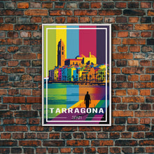Load image into Gallery viewer, Tarragona Wall Art, Spain Poster, Catalonia Wall Art, Europe Art Print, Travel Wall Print, Travel Poster, Travel Wall Art, Canvas Wall Print
