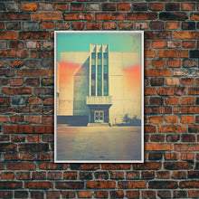 Carregar imagem no visualizador da galeria, Architecture  Art, Architecture Print, Urban Art, Fine Art Print, Minimalist Art, Canvas Print, Wall Hanging Portrait Art, Office Wall Decor
