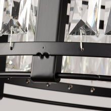 Cargar imagen en el visor de la galería, 3-Light Modern Crystal Flush Mount Ceiling Light
