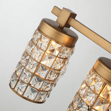 Load image into Gallery viewer, 3-Light Modern Golden Linear Vanity Lights Wall Light
