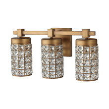 Load image into Gallery viewer, 3-Light Modern Golden Linear Vanity Lights Wall Light
