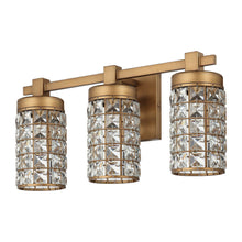 Load image into Gallery viewer, 3-Light Modern Golden Linear Vanity Lights Wall Light
