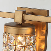 Load image into Gallery viewer, 3-Light Modern Golden Linear Vanity Lights Wall Light
