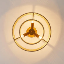 Load image into Gallery viewer, 3-Light Traditional Farmhouse Wabi-Sabi Flush Mount Light
