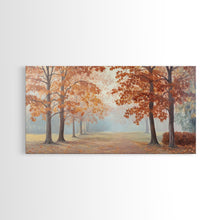 Load image into Gallery viewer, Elegant Christmas party with guests in formal attire by a Christmas tree Framed Canvas Print, holiday wall art for classy Christmas decor
